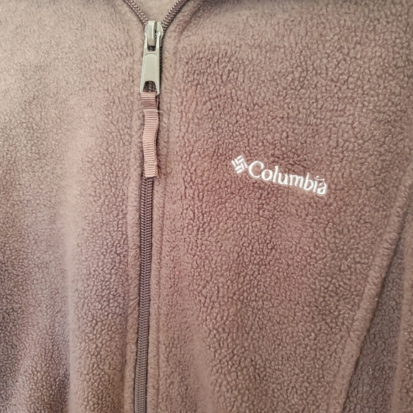 Columbia Brown Zip-up Jacket - Picture 3 of 5